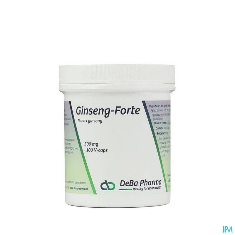 Ginseng Forte Comp 100x500mg Deba