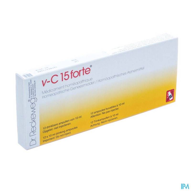 Reckeweg Dr. V-c 15 Fort Amp 12x10ml