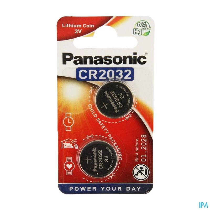 Panasonic Batterij Cr2032 3v 2