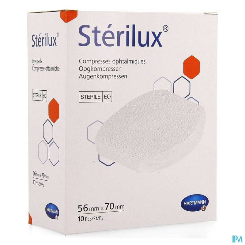 STERILUX CP OCULAIRE 56X70MM 10 2412224