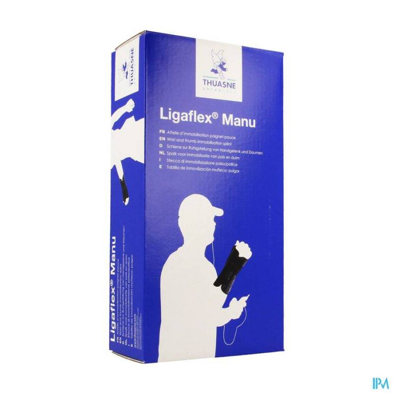 LIGAFLEX MANU POIGNET DROIT NOIR T4