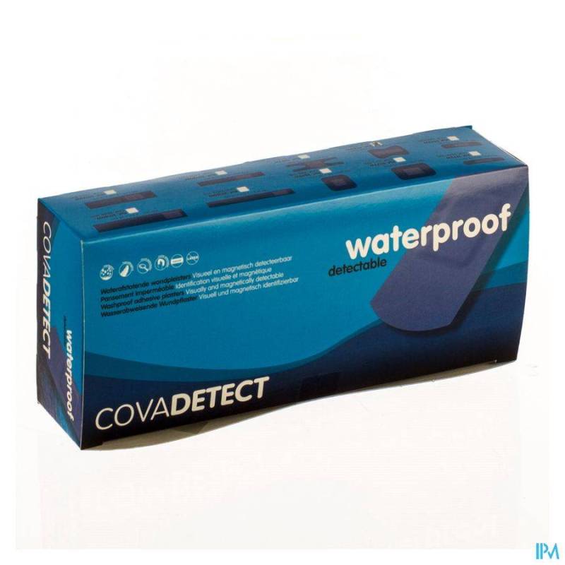 Cova Detectiepleister Blauw Vinger Wtp 100 4563w