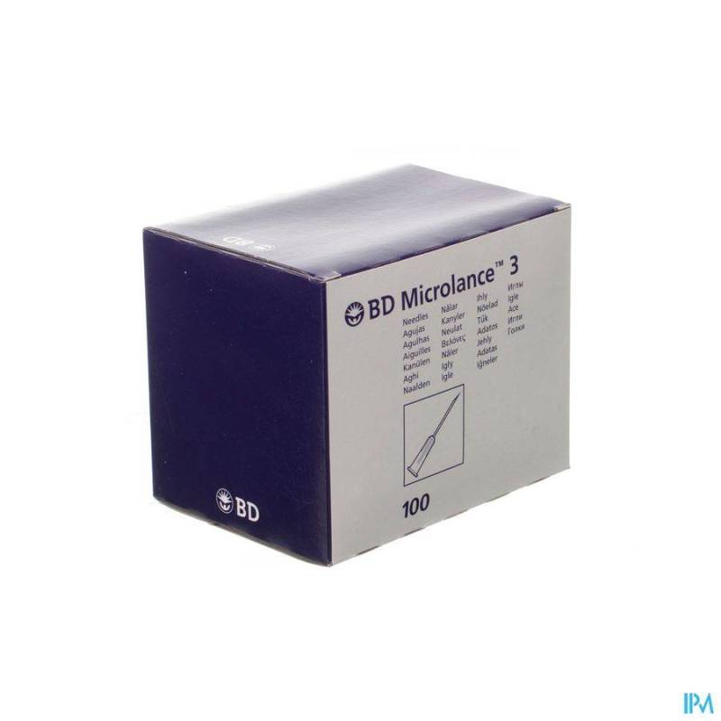 BD MICROLANCE 3 AIG. 16G 1 1/2 LAVANDE 100 300637