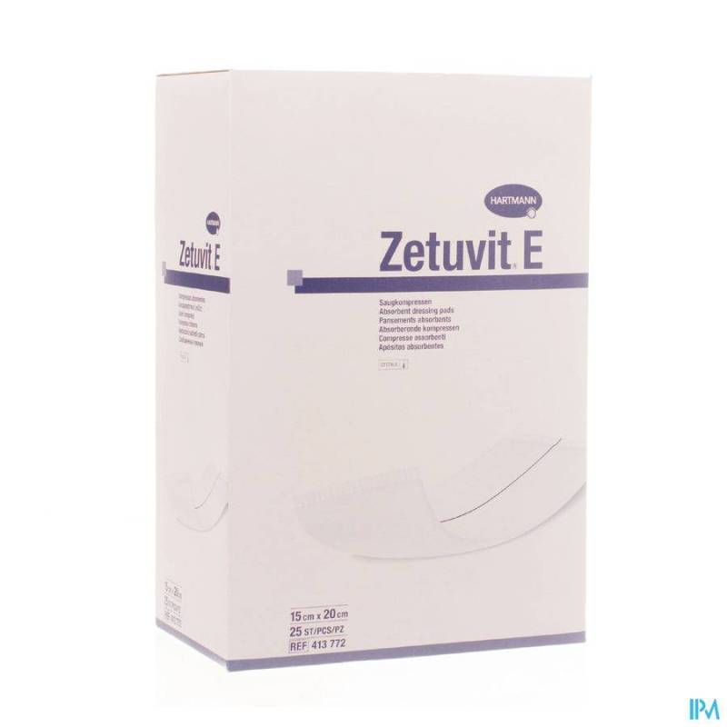 Zetuvit E Hartm Ster 15x20cm 25 4137721