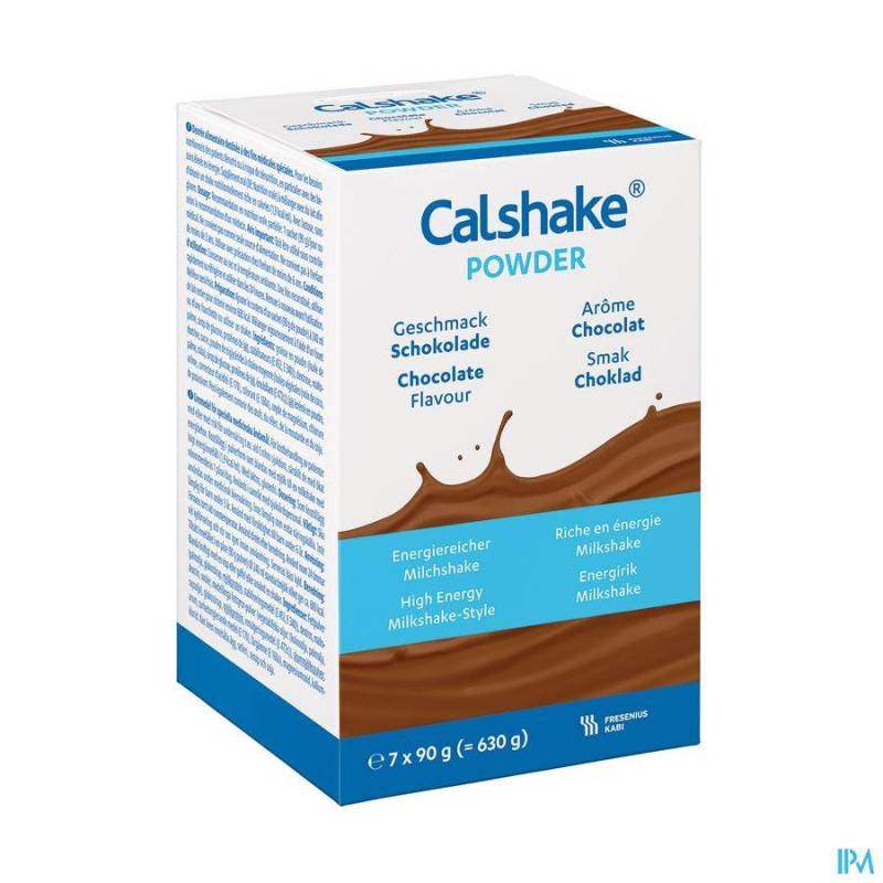 Calshake Chocolade Zakje 7x90g 7951131