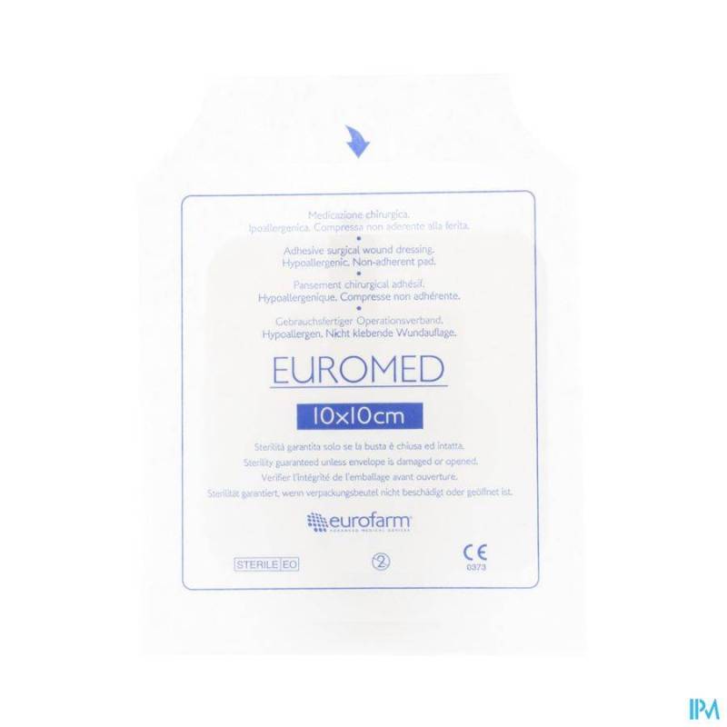 Euromed 10x10cm 1 Eilandpleister Steriel