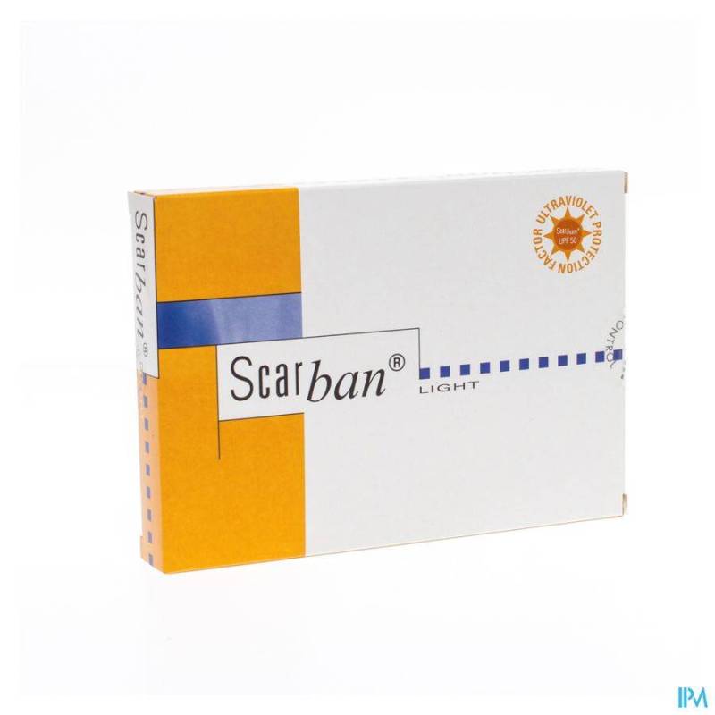 SCARBAN LIGHT BANDAGE SIL. LAV. +50ML 10X15CM 2