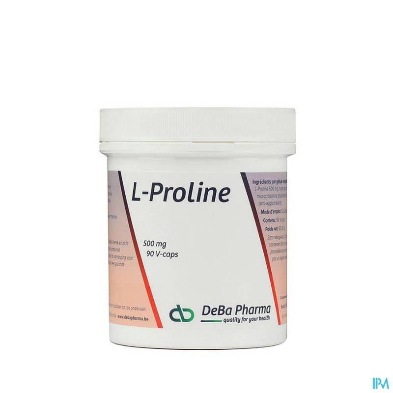 l-proline Capsules  90x500mg Deba