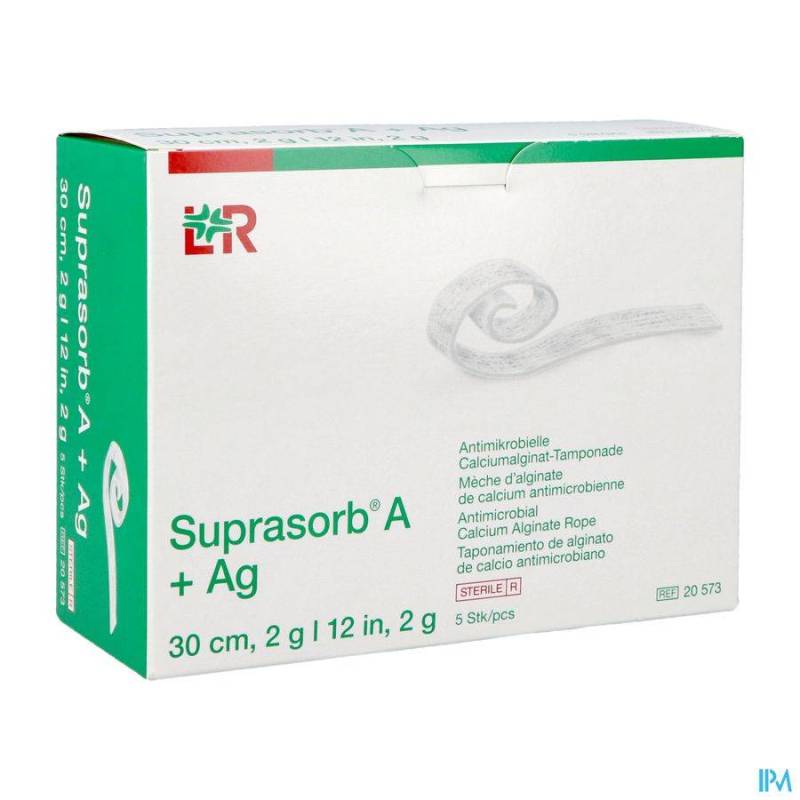 Suprasorb A+ag Wiek Alg. Calc. 30cm 5 20573