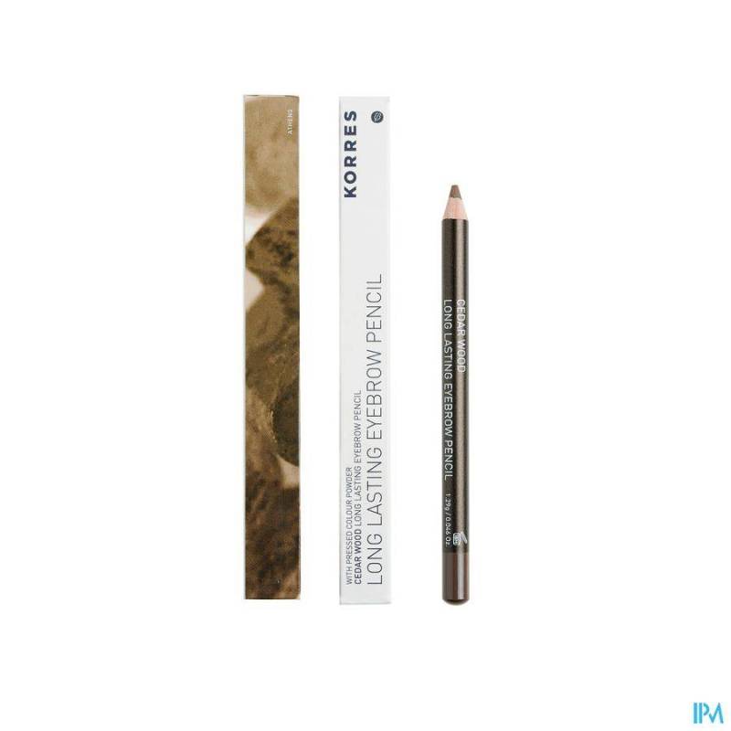 KORRES KM EYEBROW N1 DARK SHADE 1,13G