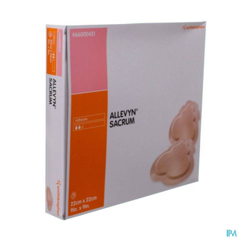 ALLEVYN SACRUM PANS HYDROCEL. 22CM 10 66000451