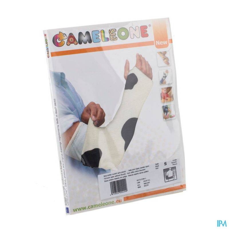 CAMELEONE BRAS ENTIER OUVERT -POUCE VACHE S 1