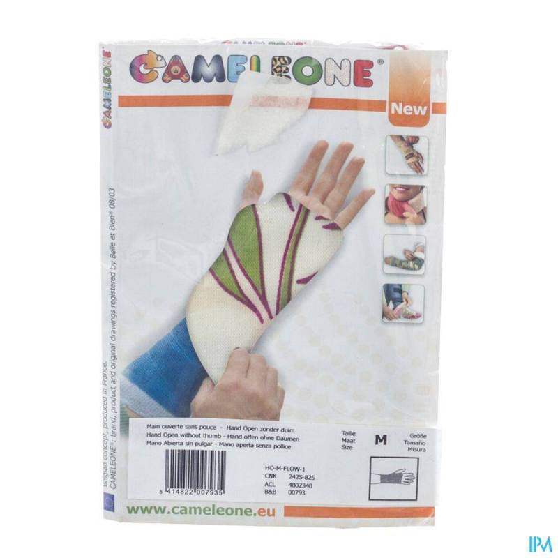 Cameleone Hand Open -duim Flower Power M 1