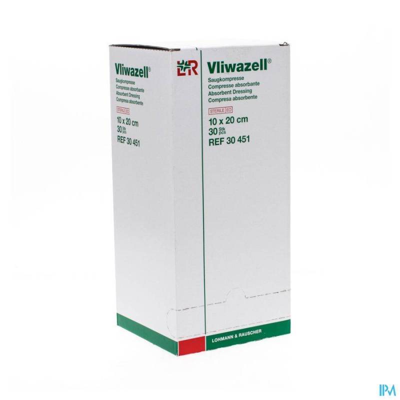 VLIWAZELL CP STERILE 10X20CM 30 30451