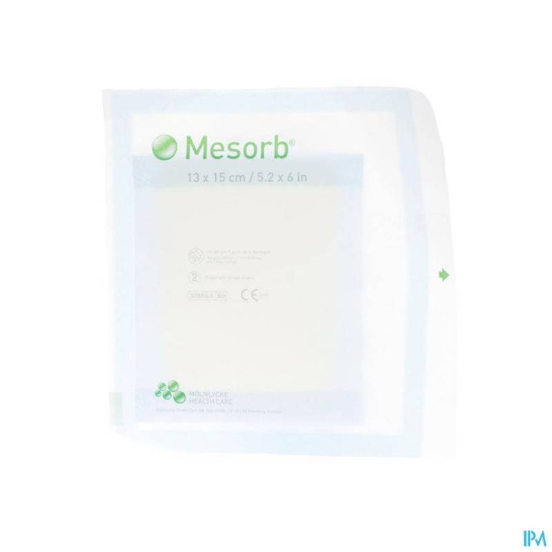 MESORB CP STER ABS 13X15CM 50 677201