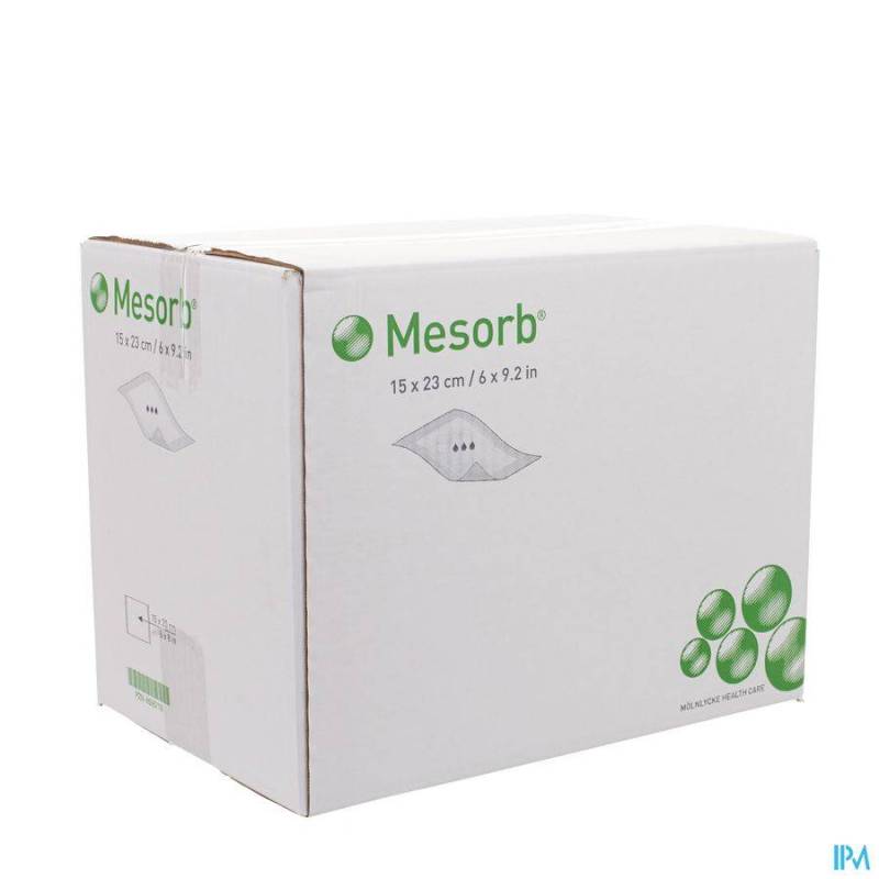 MESORB CP STER ABS 15X23CM 50 677601