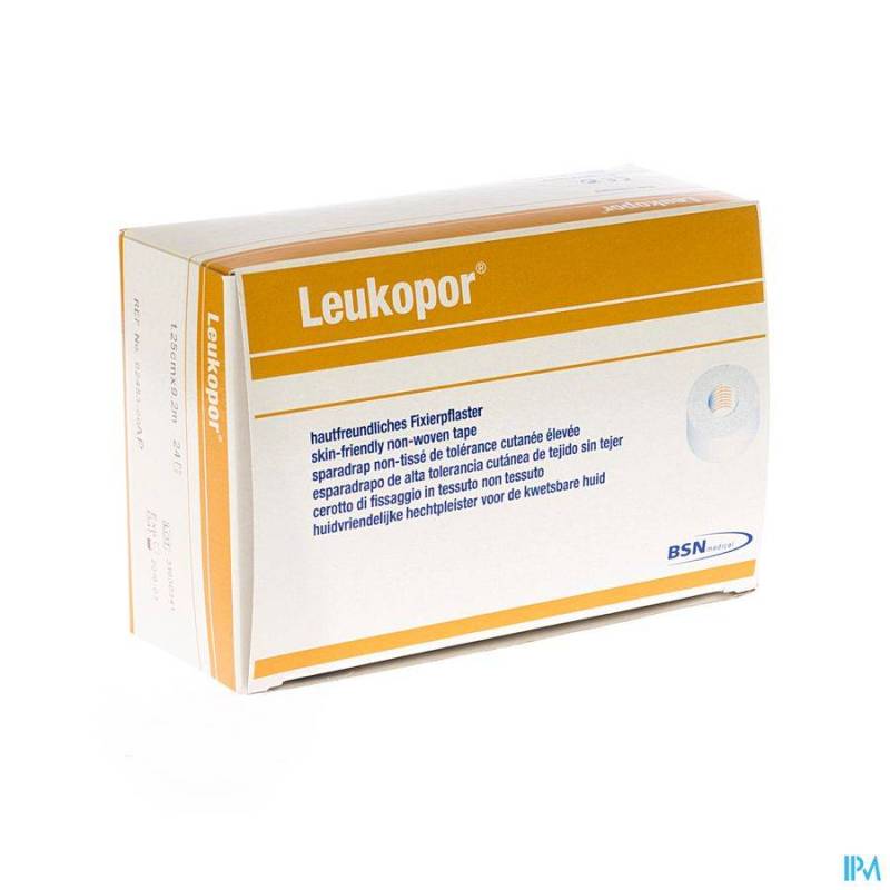LEUKOPOR A/ALLERGIE ROULEAU 1,25CMX9,2M 24 245300