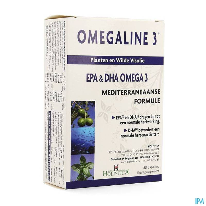 Omegaline 3 Caps 60 Holistica