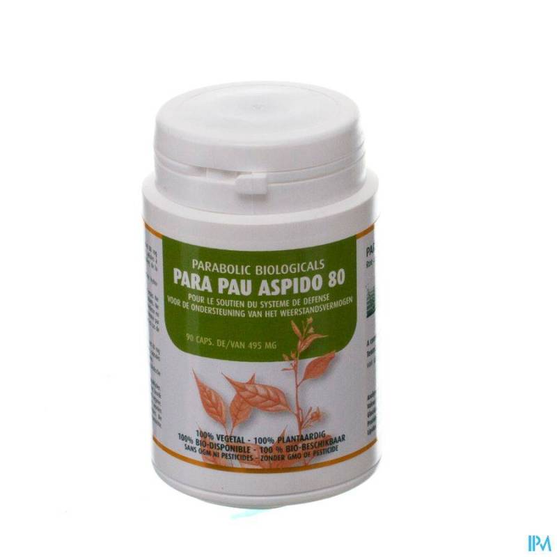 Para Pau Aspido 80 Microkorrels Op Capsules  90