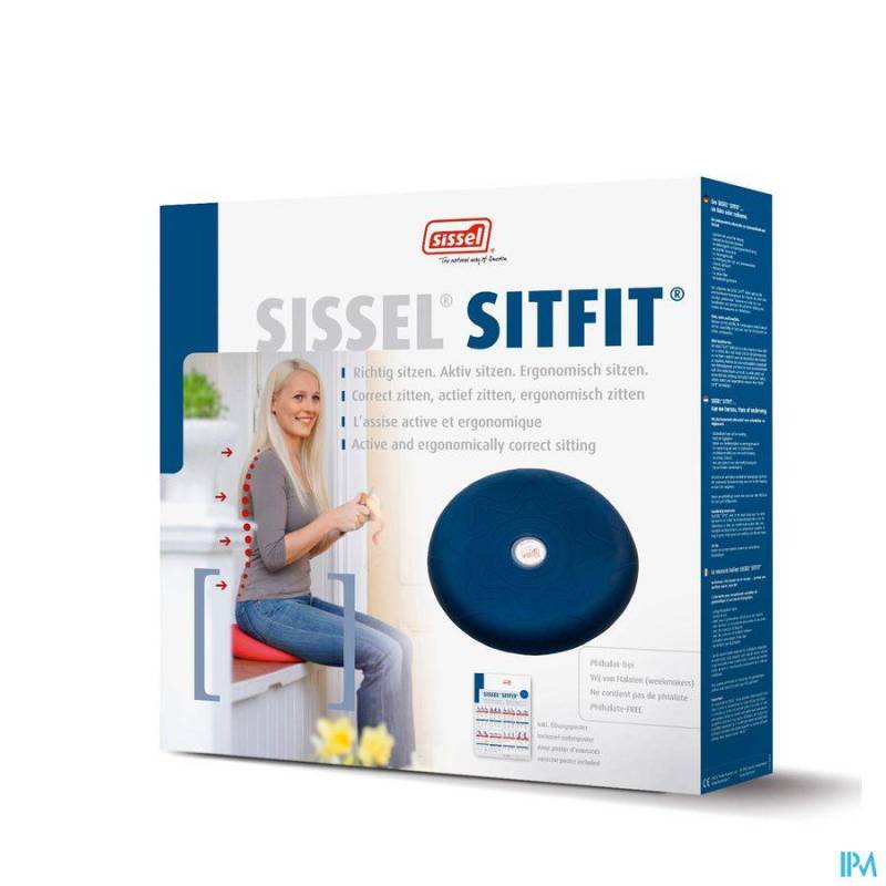 Sissel Sitfit Balanskussen Diam.33cm Blauw