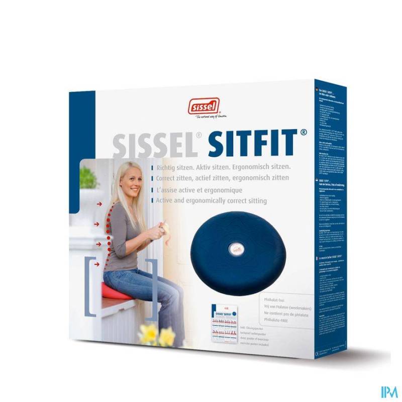 Sissel Sitfit Balanskussen Diam.36cm Blauw