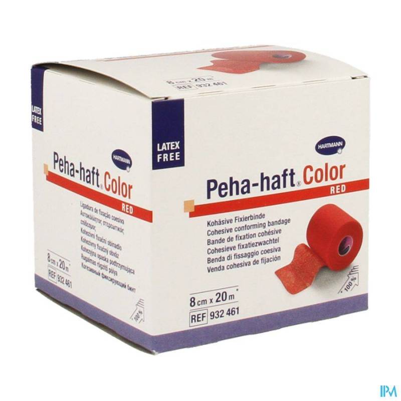 PEHA HAFT HARTM COL.S/LAT.ROUGE 8CMX20M 1 9324612