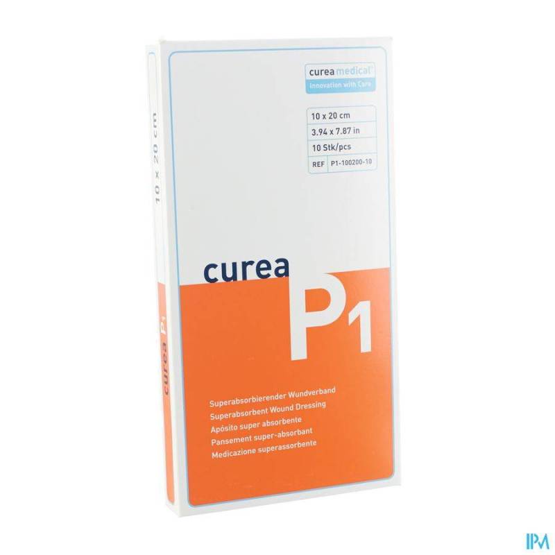 CUREA P1 PANS SUPER ABSORBANT 10,0X20,0CM 10