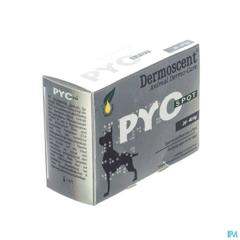 Essential Pyospot Hond 20-40kg Pipet 4x2,4ml