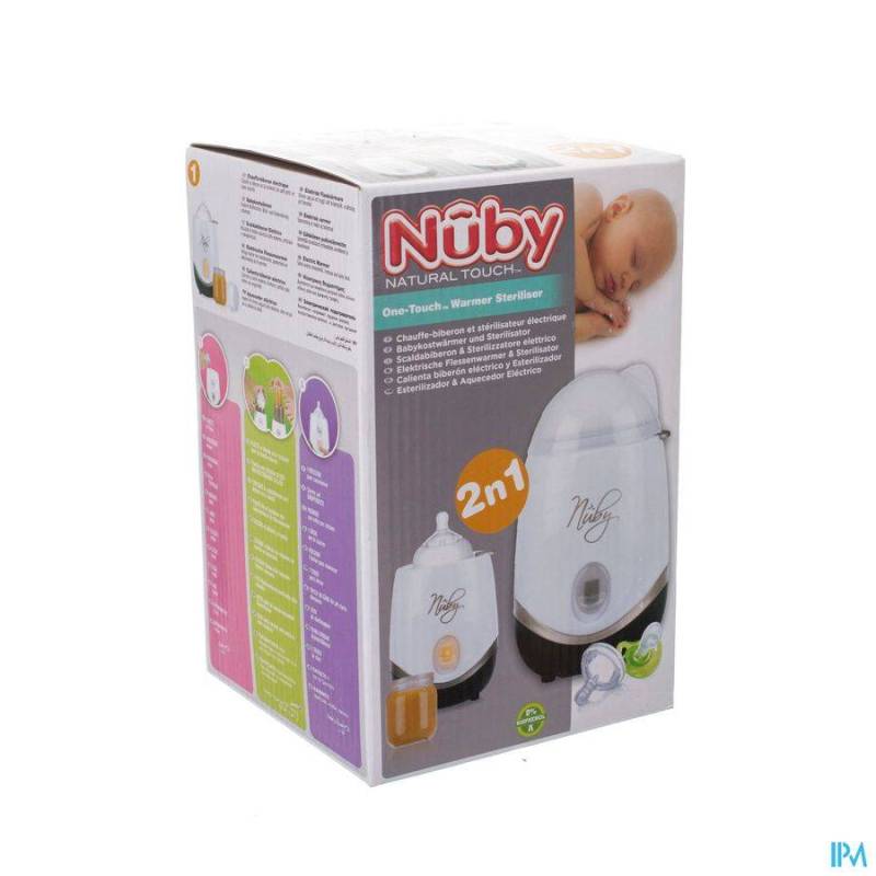 NUBY ONE TOUCH ELECTRIC WARMER & STERILISER