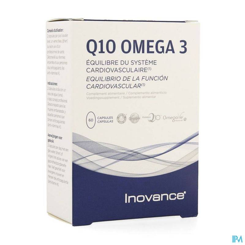 INOVANCE Q10 OMEGA 3 CAPS 60