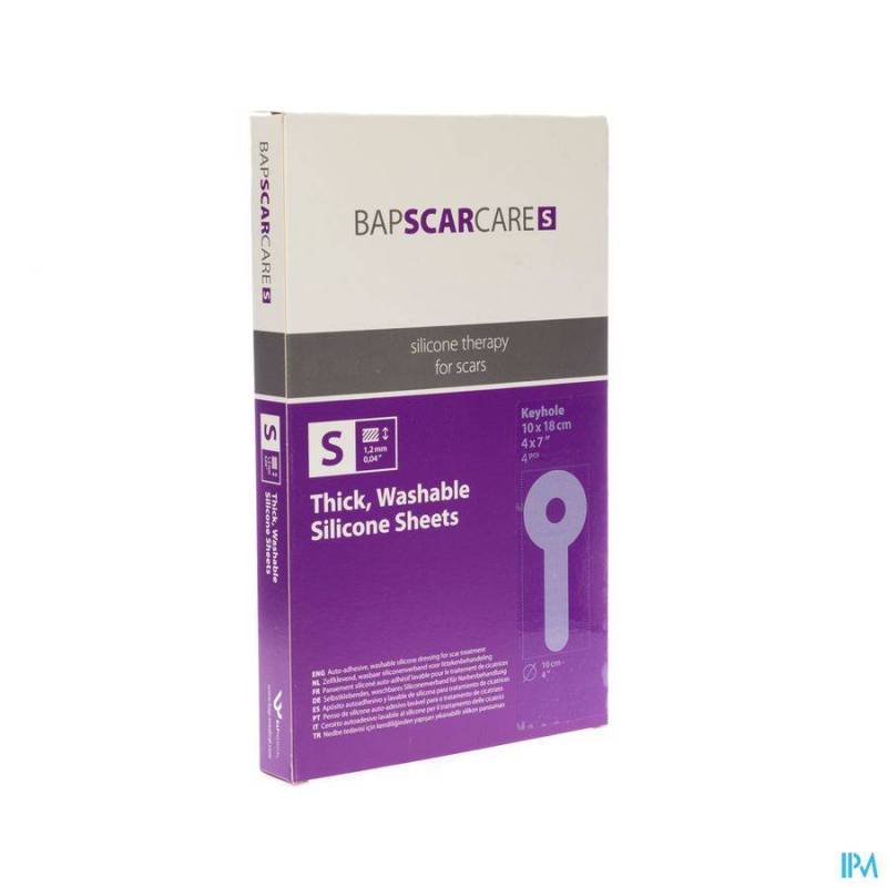 Bap Scar Care S Silicoonverb Adh Diam.10x18 2 Paar