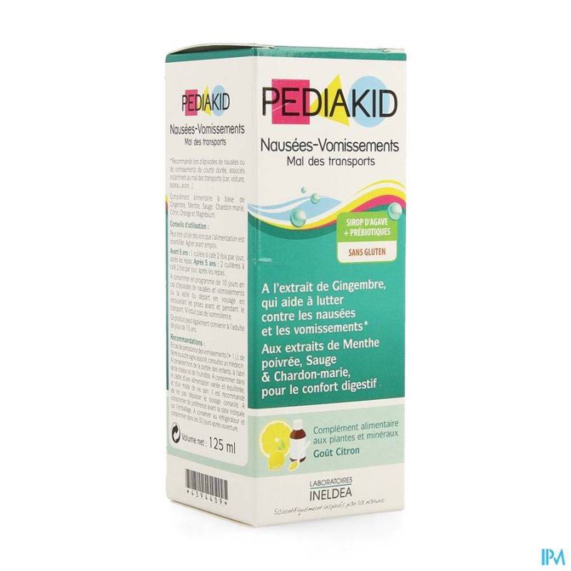 PEDIAKID MAL DES TRANSPORTS SOL BUV FL 125ML