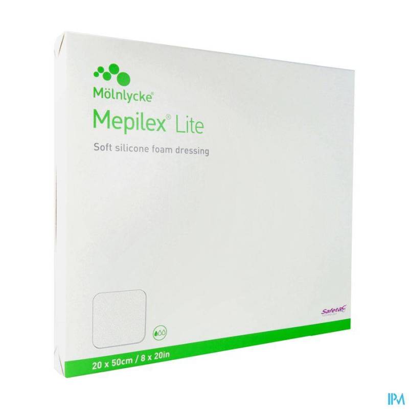 Mepilex Lite Dun Verb Sil Ster 20x50,00cm 4 284500