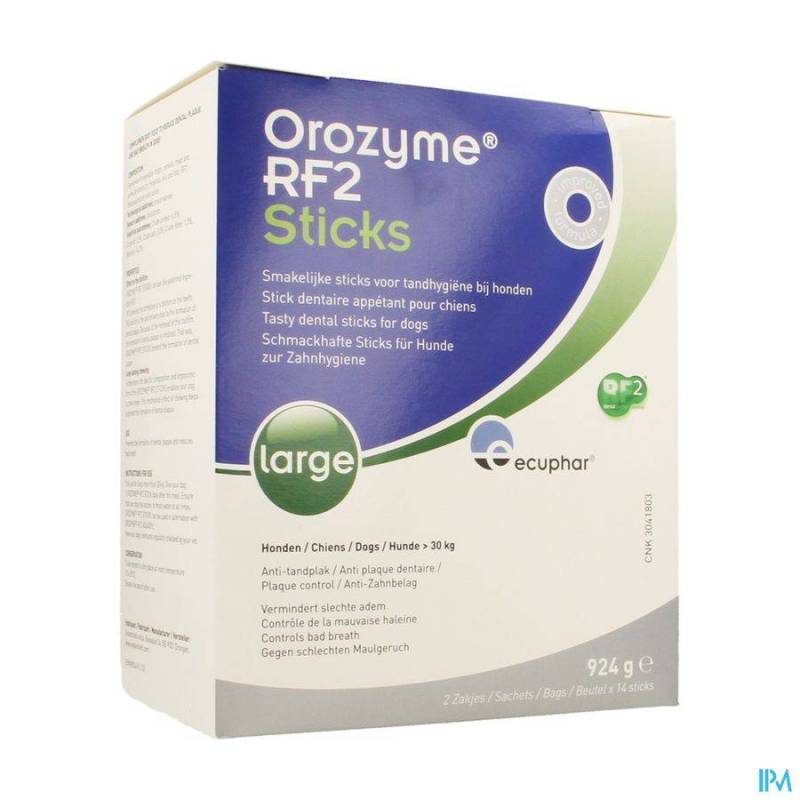 OROZYME RF2 STICKS APPETENTS CHIEN LARGE 28