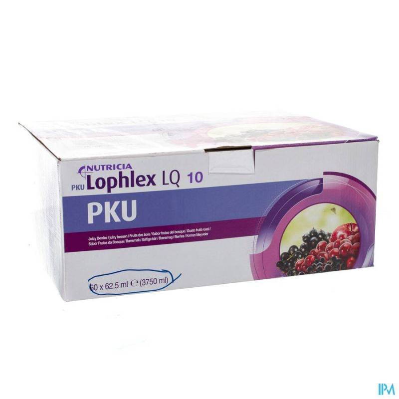 Pku Lophlex Lq 10 Juicy Bosvruchten 60x62,5ml