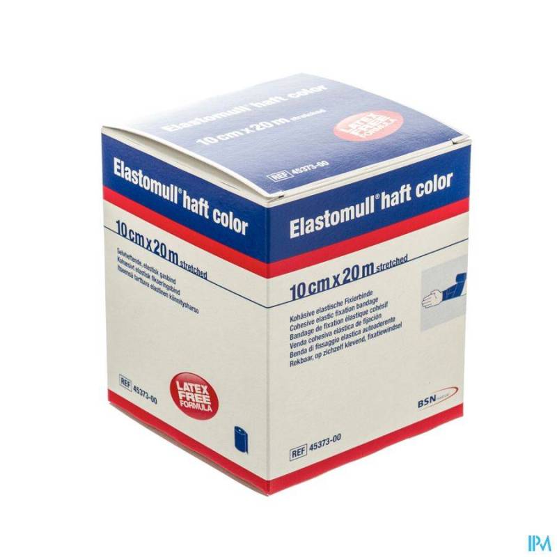 ELASTOMULL HAFT S/LATEX 10CMX20M BLEU 4537300