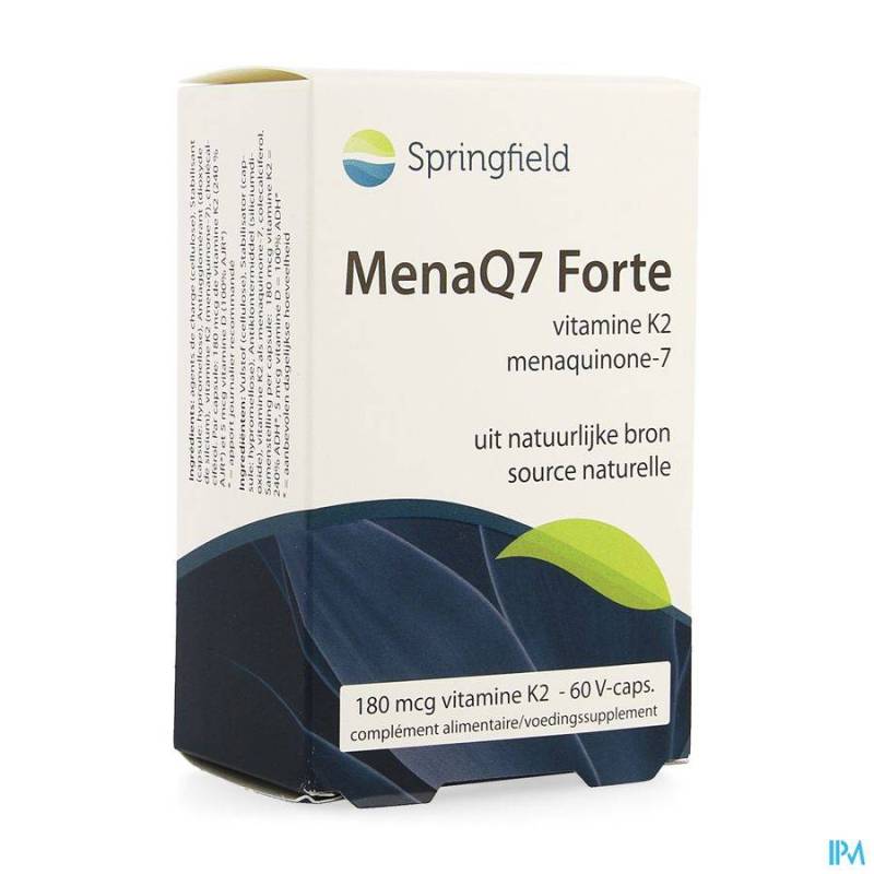 Menaq7 Vit K2 Forte Springfield Pot Caps 60