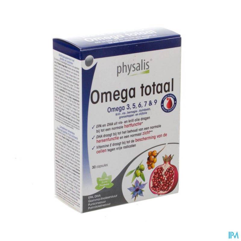 Physalis Omega Totaal 30 Capsules