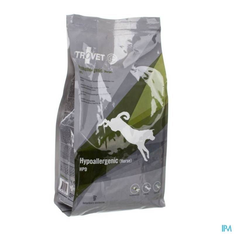 Trovet Hpd Hypoallergenic Dog Horse 3kg Vmd