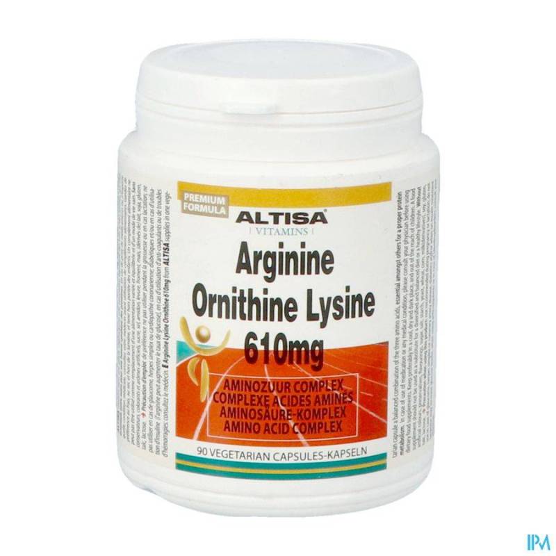 Altisa Arginine Ornithine Lysine V-caps 90 151038