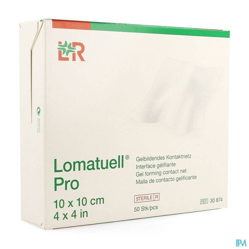 LOMATUELL PRO COMPRESSE STER 10X10CM 50 30874