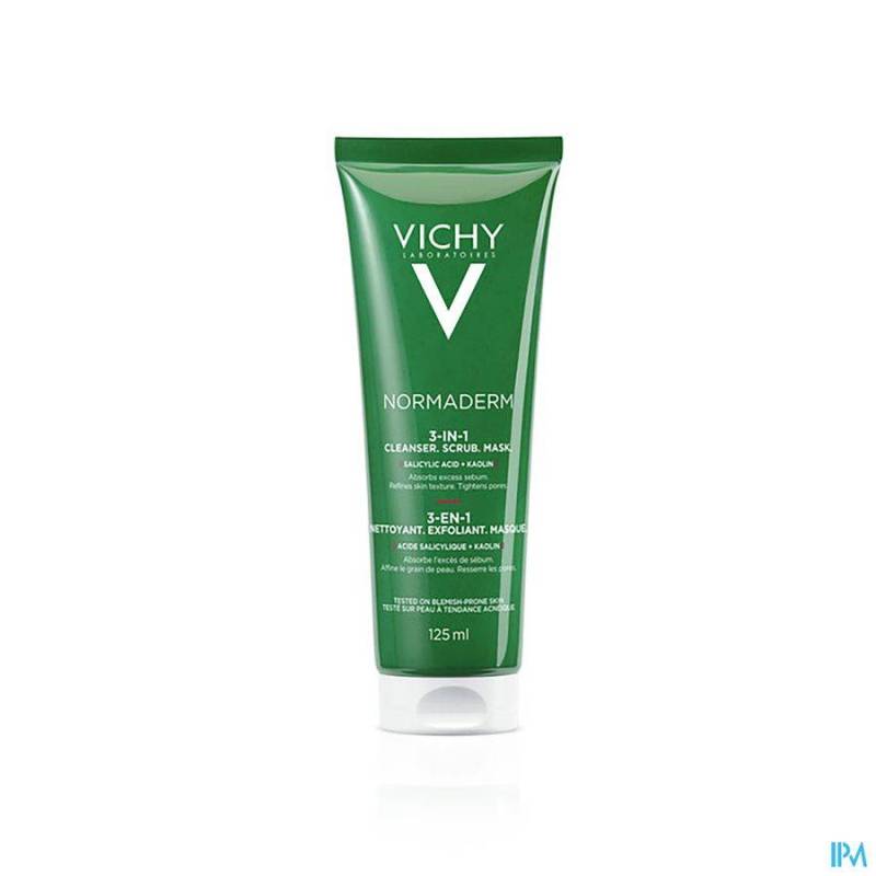 Vichy Normaderm Gel Zuiverend 3in1 125ml