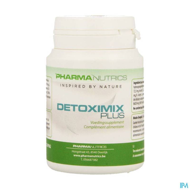 DETOXIMIX PLUS POT CAPS 60 PHARMANUTRICS