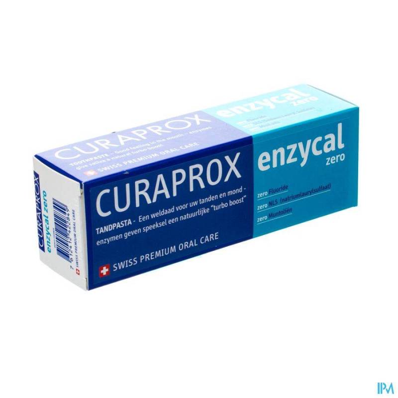 CURAPROX ENZYCAL ZERO DENTIFRICE TUBE 75ML