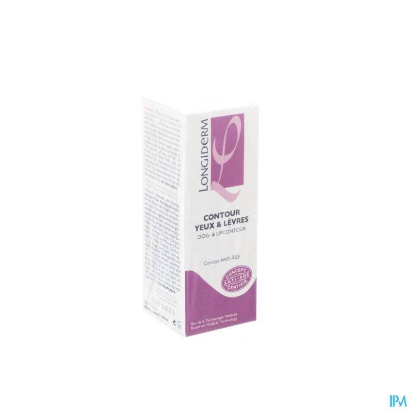 Longiderm Oog En Lipcontour Creme 30ml