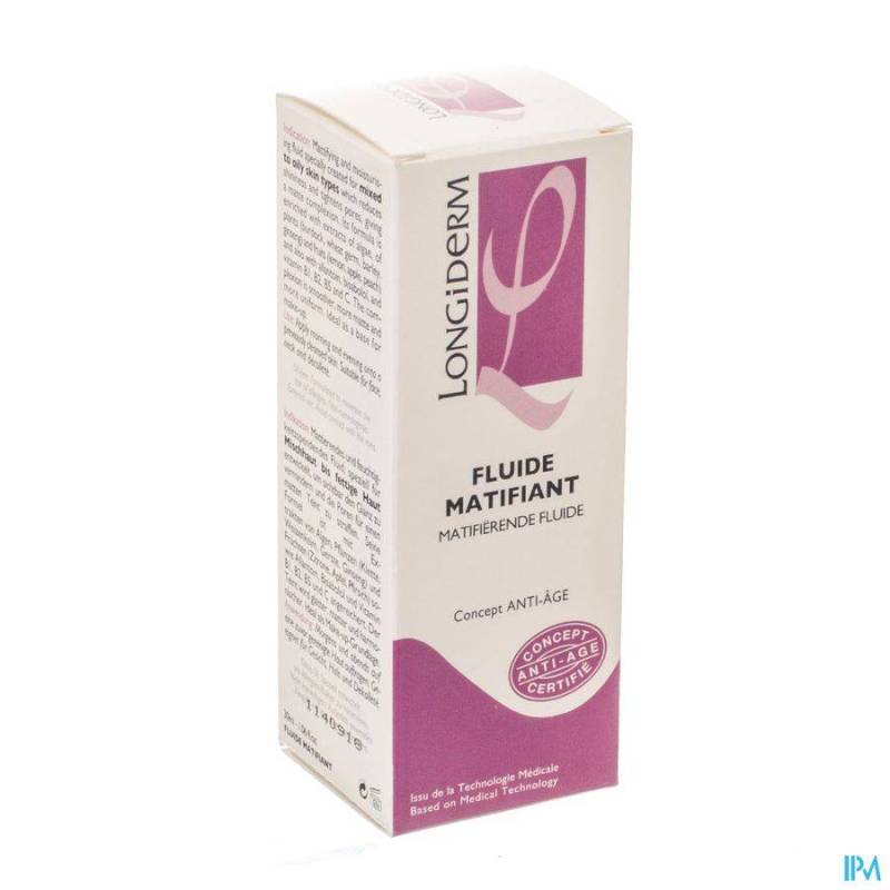 LONGIDERM FLUIDE MATIFIANT FL 30ML