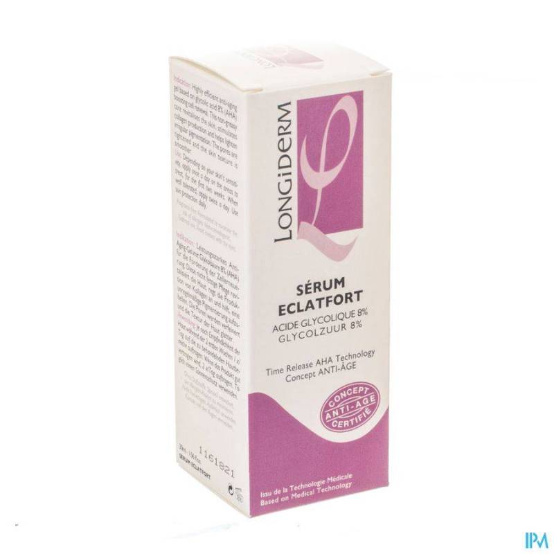 Longiderm Serum Eclafort 8% Pompfles 30ml