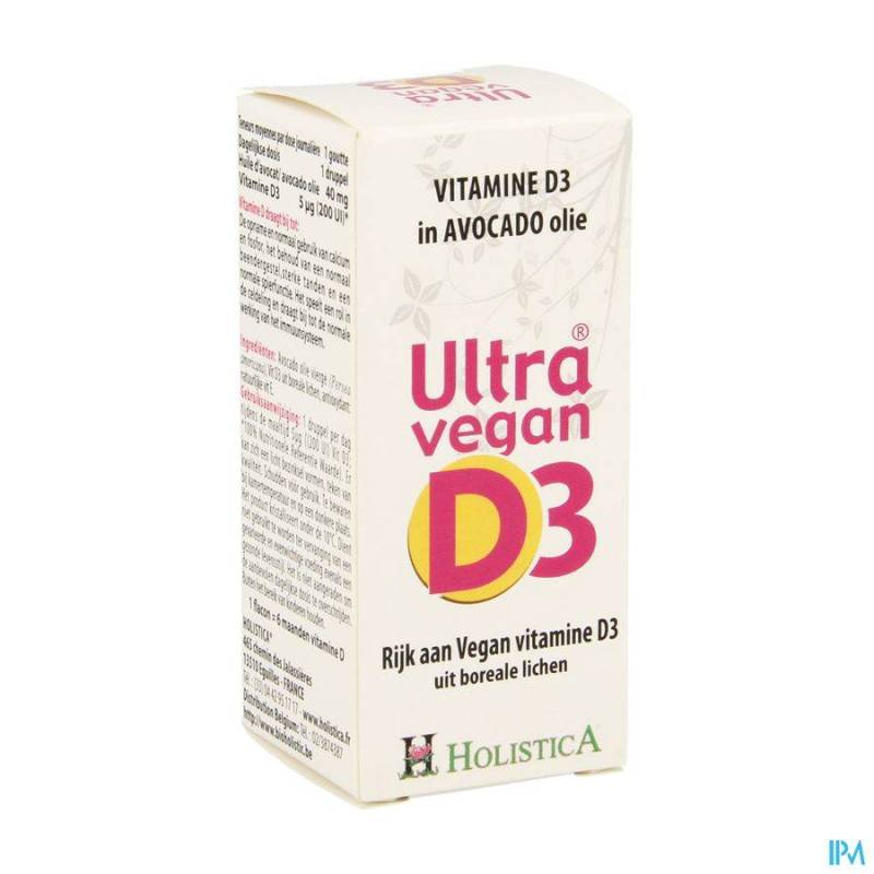 Ultra Vegan D3 Gout 8ml Holistica