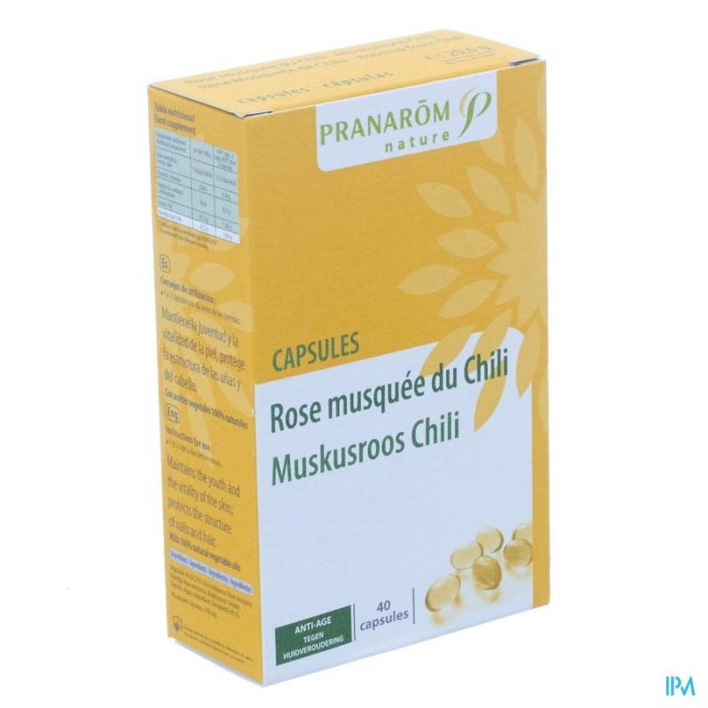 Muskus Roos Caps 40 Pranarom