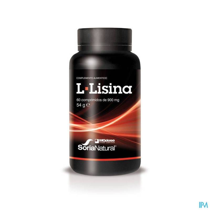 Soria l-lisina Mgdose Comp 60